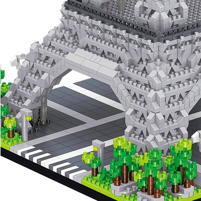 3585 Piece Eiffel Tower Building Set Detailed Architectural Model Construction Kit