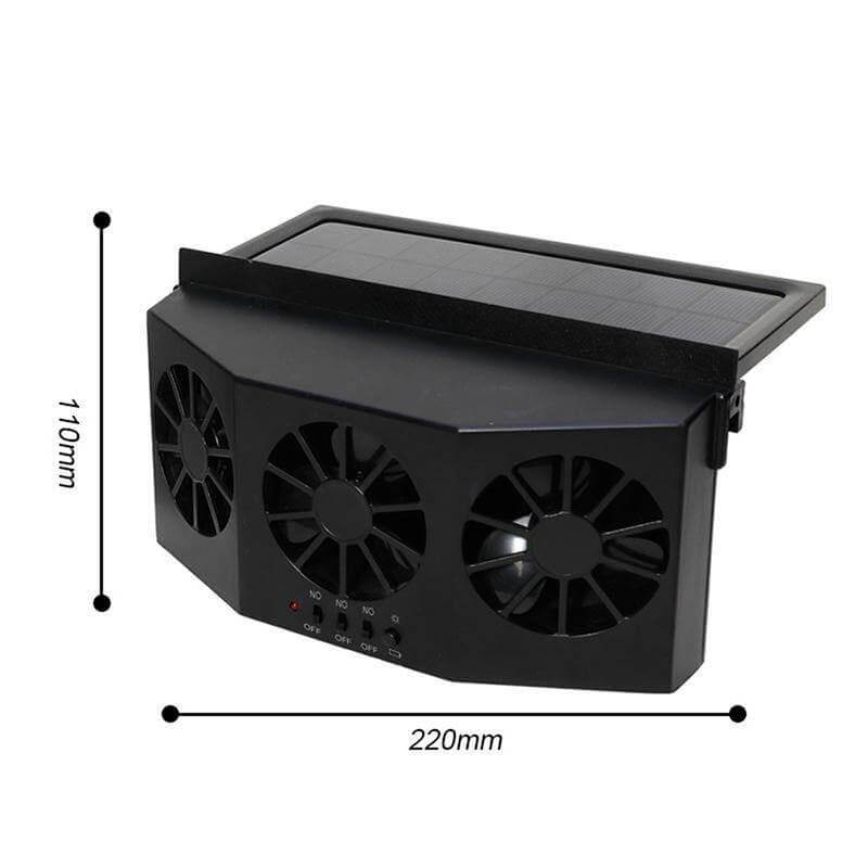 AutoVent Automatic Solar Car Ventilator with Easy Installation