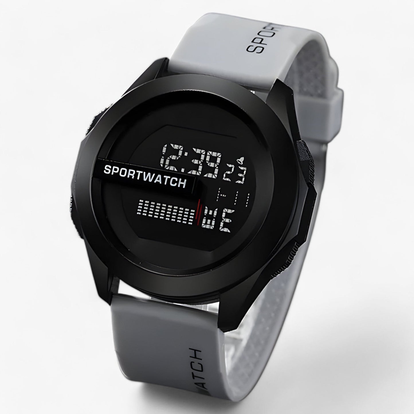 Digital Waterproof Sports Watch Men Outdoor Military Style