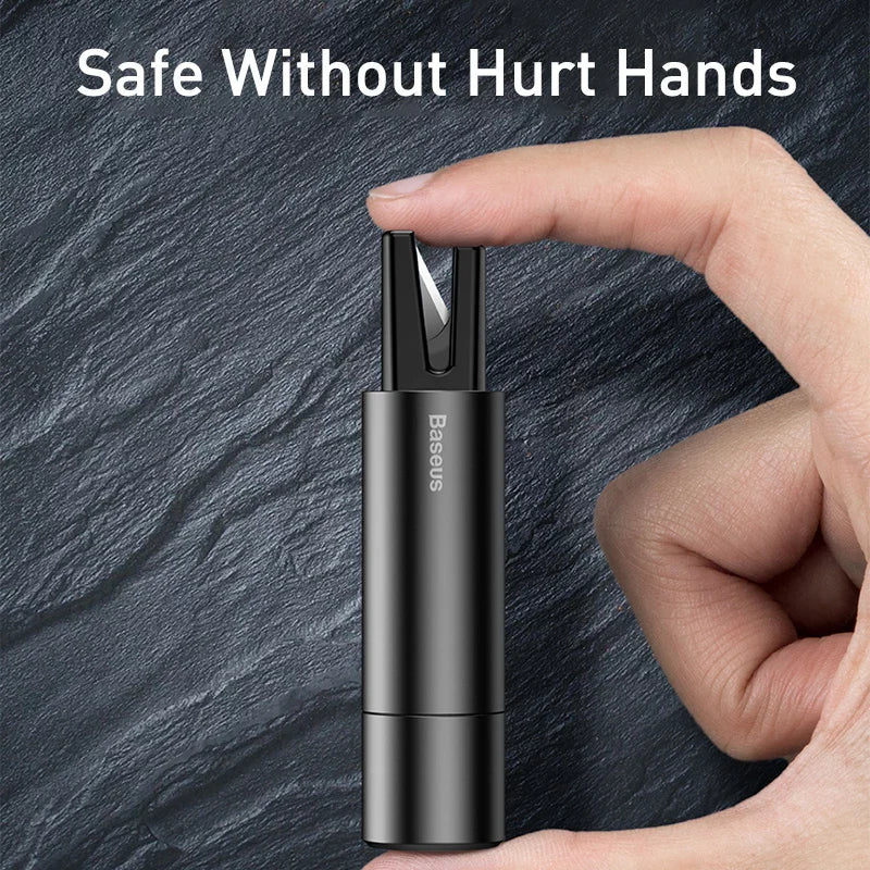 Emergency Car Safety Hammer with Seatbelt Cutter Compact Escape Tool