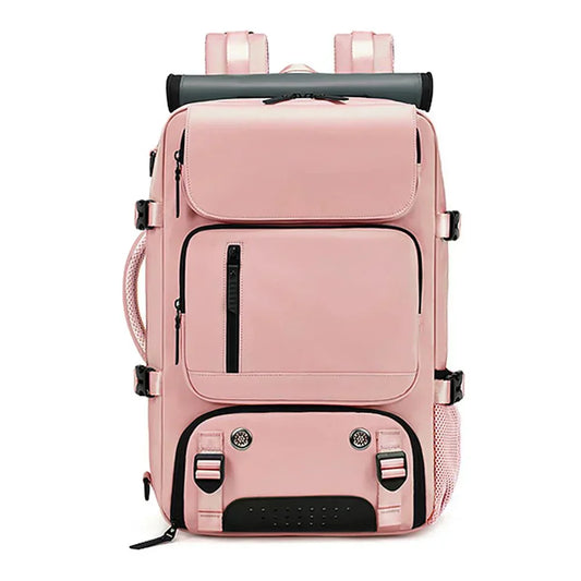 Larvento – Large Waterproof Travel Backpack with USB Charging Port