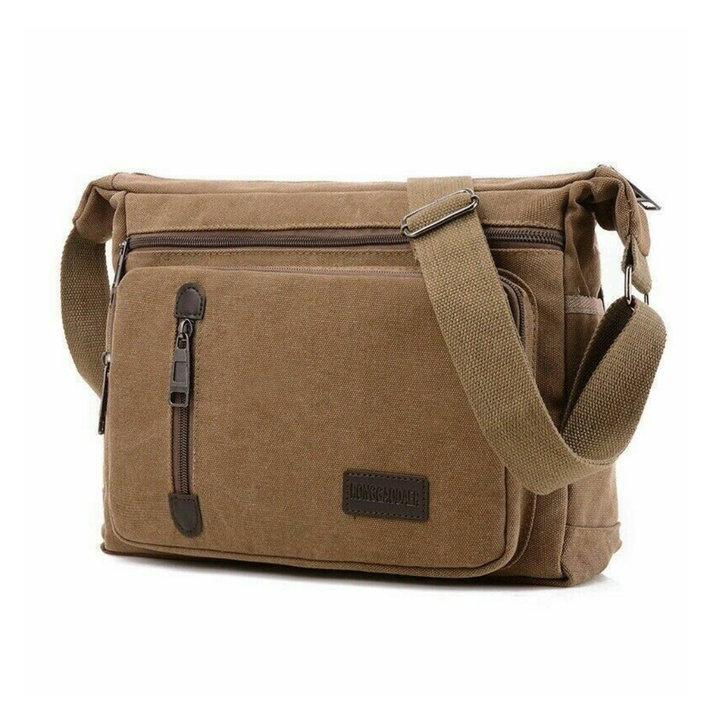 Larvento – Shoulder Bag with Wide Main Compartment and Zip Closure