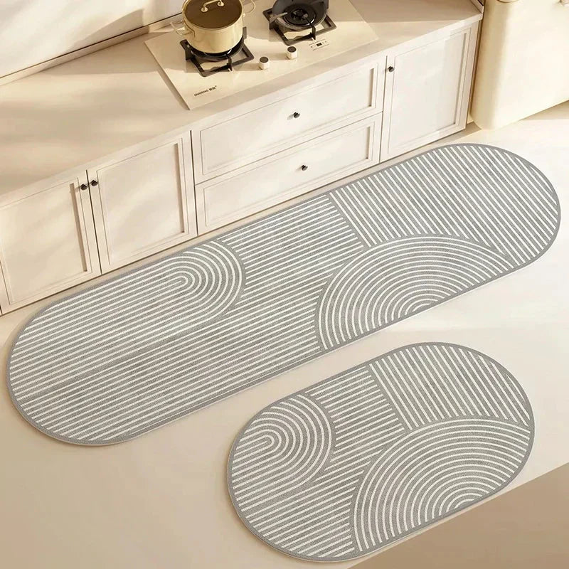 Luxury Anti-Slip Kitchen Floor Mat – Cushioned Comfort Standing Mat for Kitchen, Sink & Counter Areas