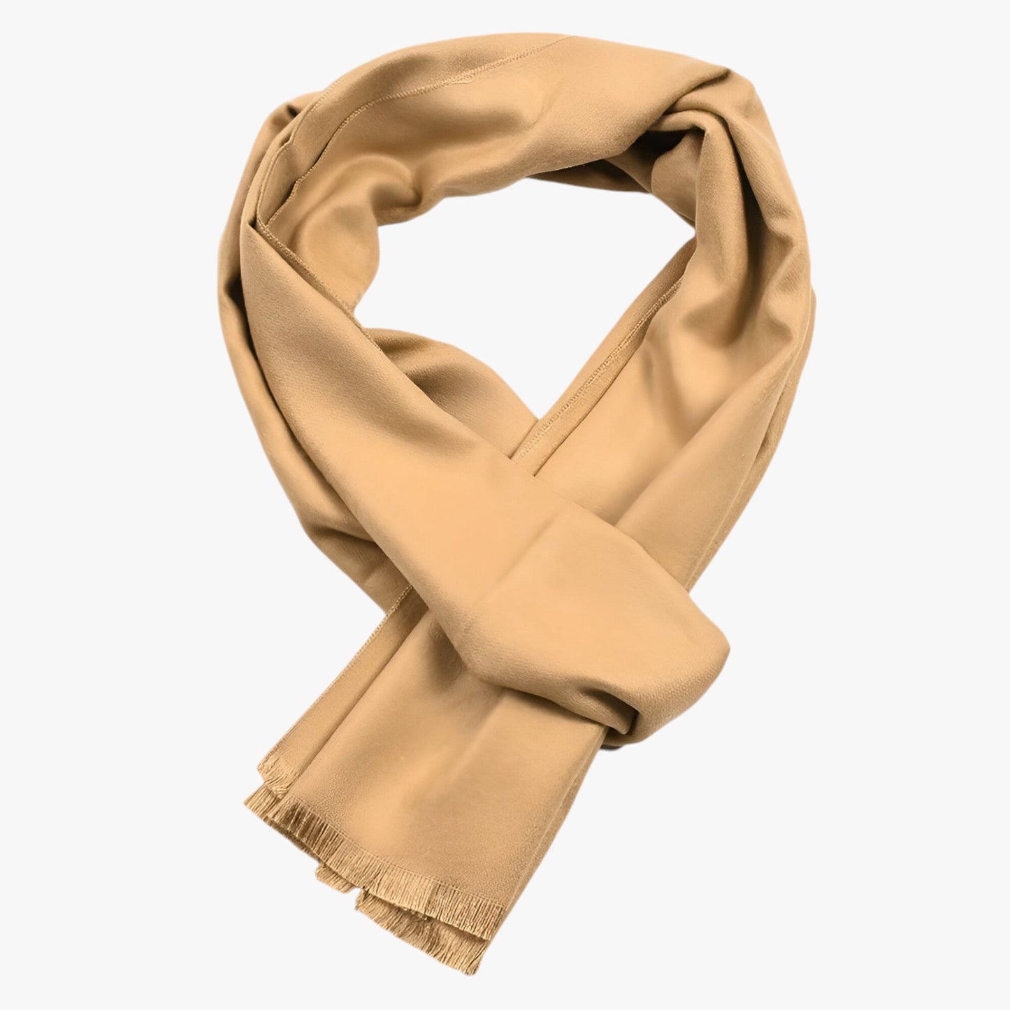 Luxury Cashmere Scarf Solid Color Warm Soft Lightweight Winter Accessory