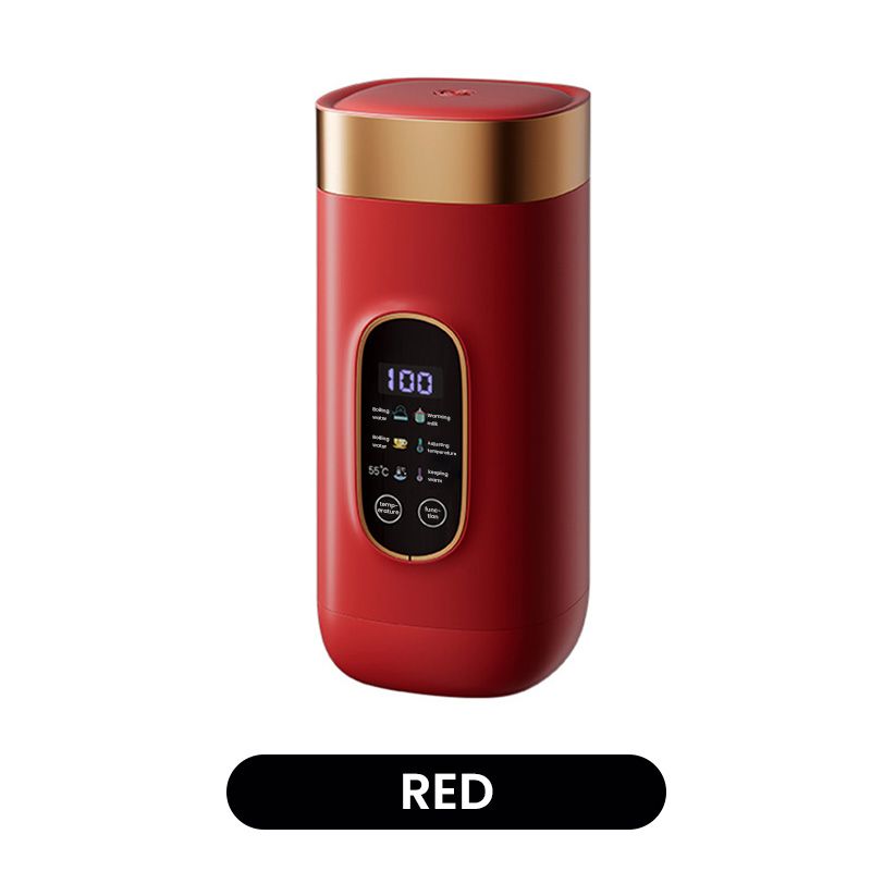 Portable Travel Electric Thermos Cup Fast Heating Smart Temperature Mug