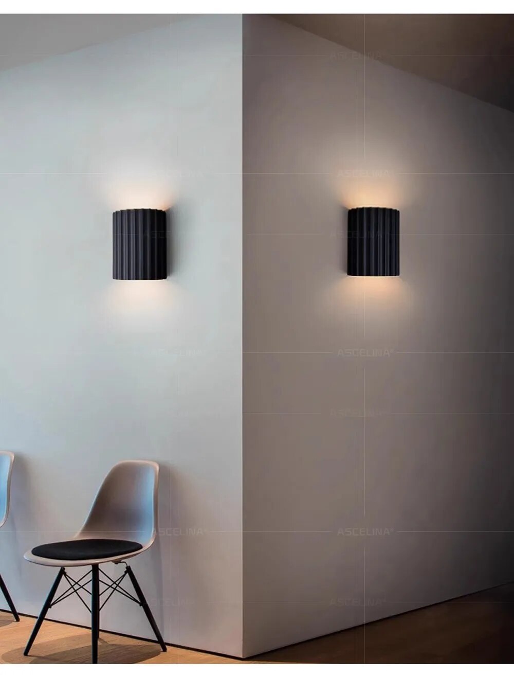 Resin Wall Light with Soft LED Lighting – Modern Decorative Wall Lamp