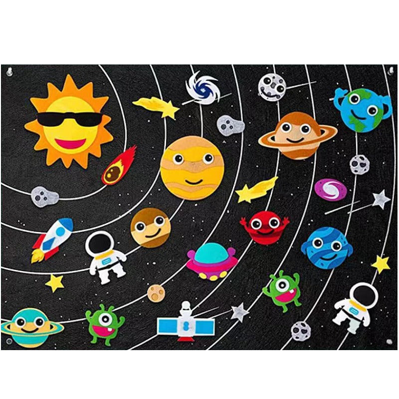 Toddler Felt Board – Creative Educational Felt Play Board for Kids