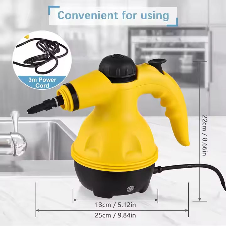 1000W Steam Cleaner Powerful Handheld Deep Cleaning