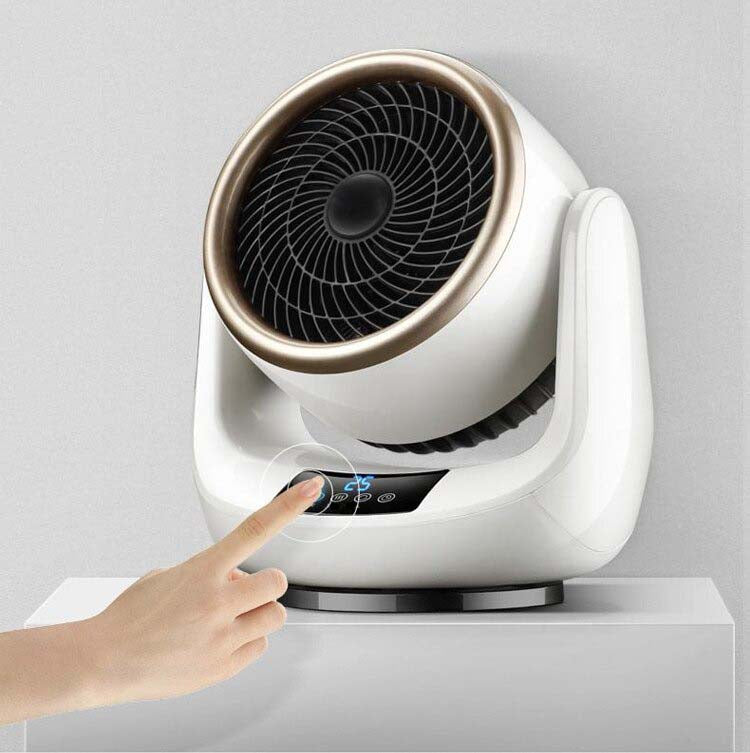 1500W Mini Space Heater Compact Electric Warm Air Fan