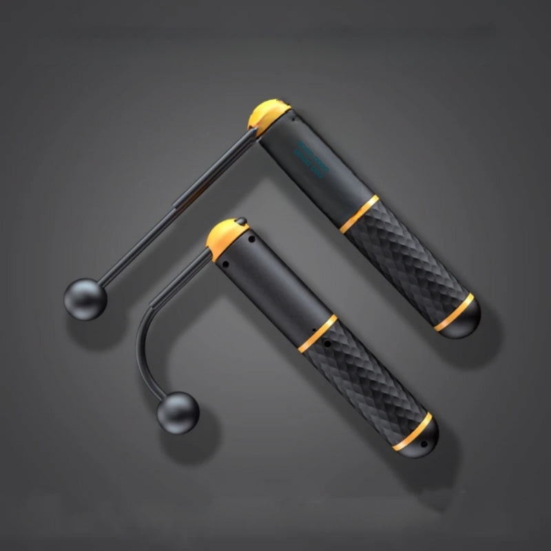 2 in 1 Digital Jump Rope Fitness Counter Adjustable Cordless Skipping Rope