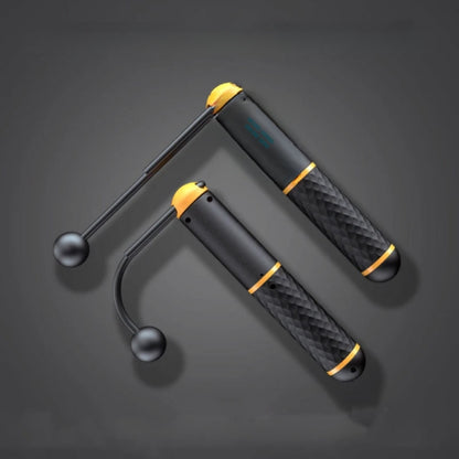 2 in 1 Digital Jump Rope Fitness Counter Adjustable Cordless Skipping Rope