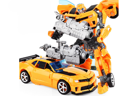 2 in 1 Transforming Robot Car Toy for Kids Easy Transform Action Figure Vehicle