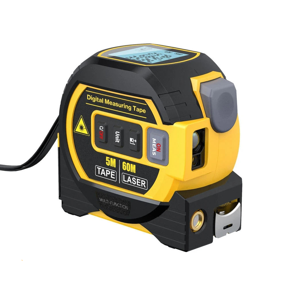 3 In 1 Infrared Laser Measuring Tape Digital Laser Distance Meter