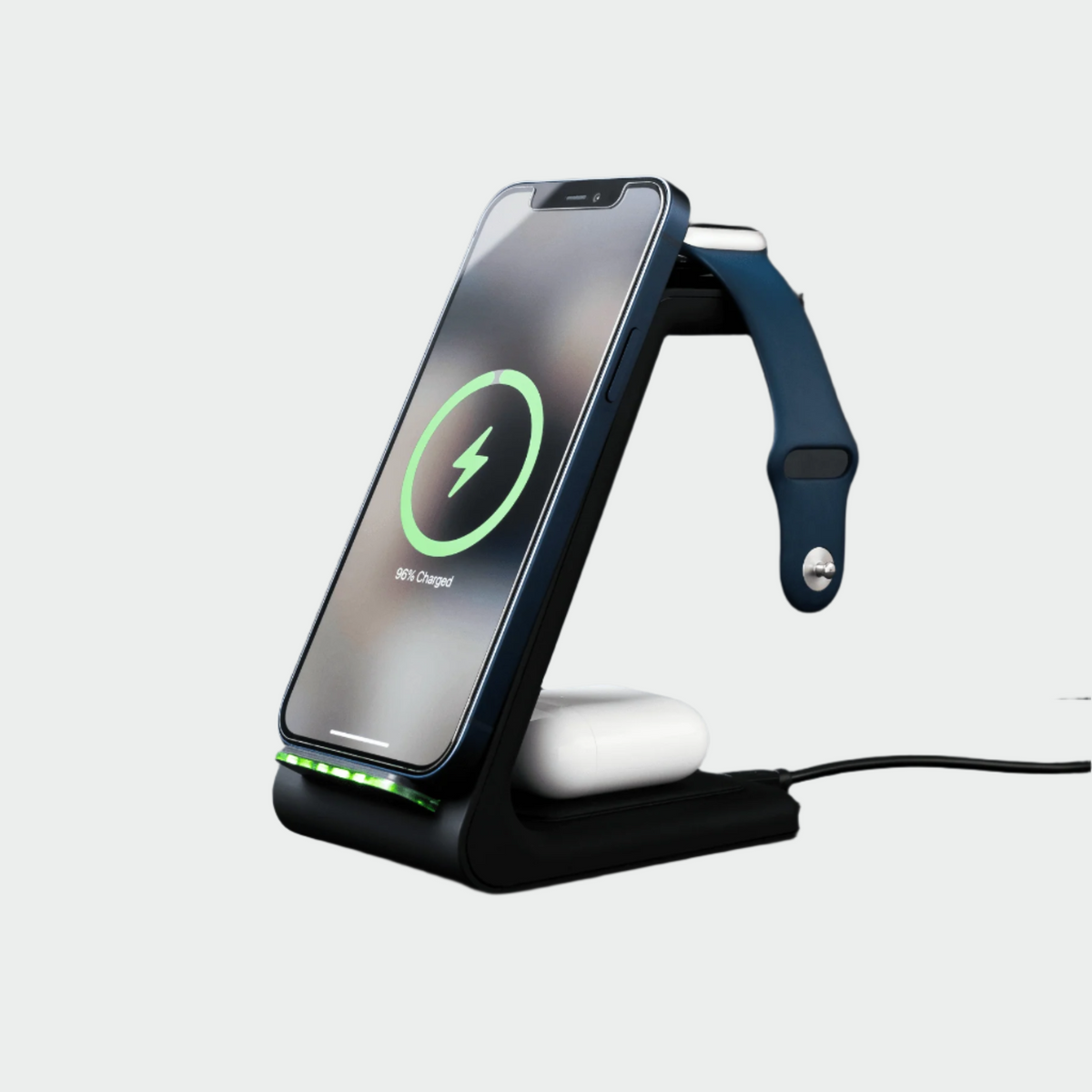 3 in 1 Wireless Charging Dock 15W Fast Charger for Multiple Devices