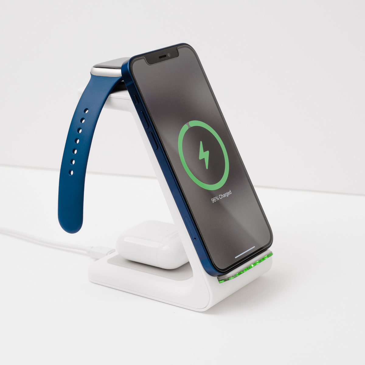 3 in 1 Wireless Charging Dock 15W Fast Charger for Multiple Devices