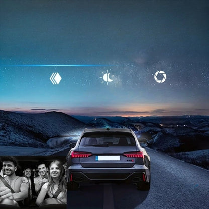 320-Degree Ultra Wide Angle Smart Dash Cam Night Vision Car Camera Recorder