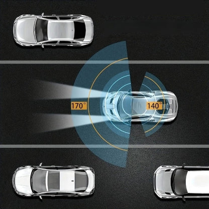 320-Degree Ultra Wide Angle Smart Dash Cam Night Vision Car Camera Recorder