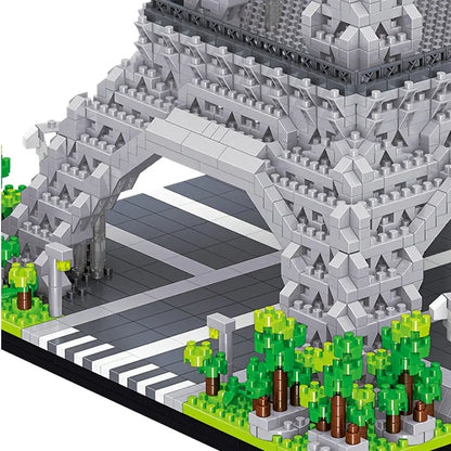 3585 Piece Eiffel Tower Building Set Detailed Architectural Model Construction Kit