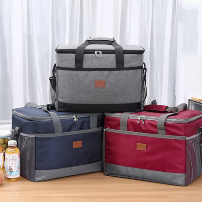 35L Insulated Cooler Bag with Zippered Top