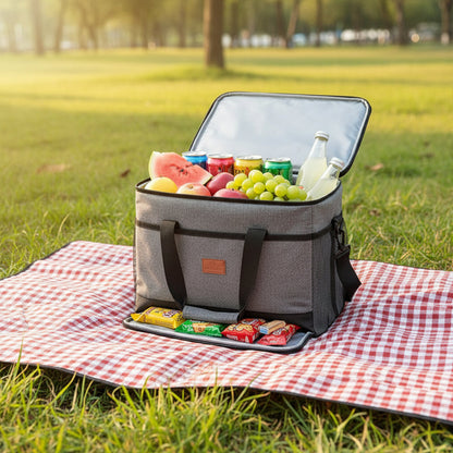35L Insulated Cooler Bag with Zippered Top