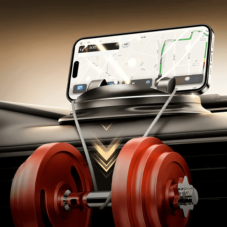 360 Degree Rotating Car Phone Holder Dashboard Mount Non Slip Universal Smartphone Car Mount