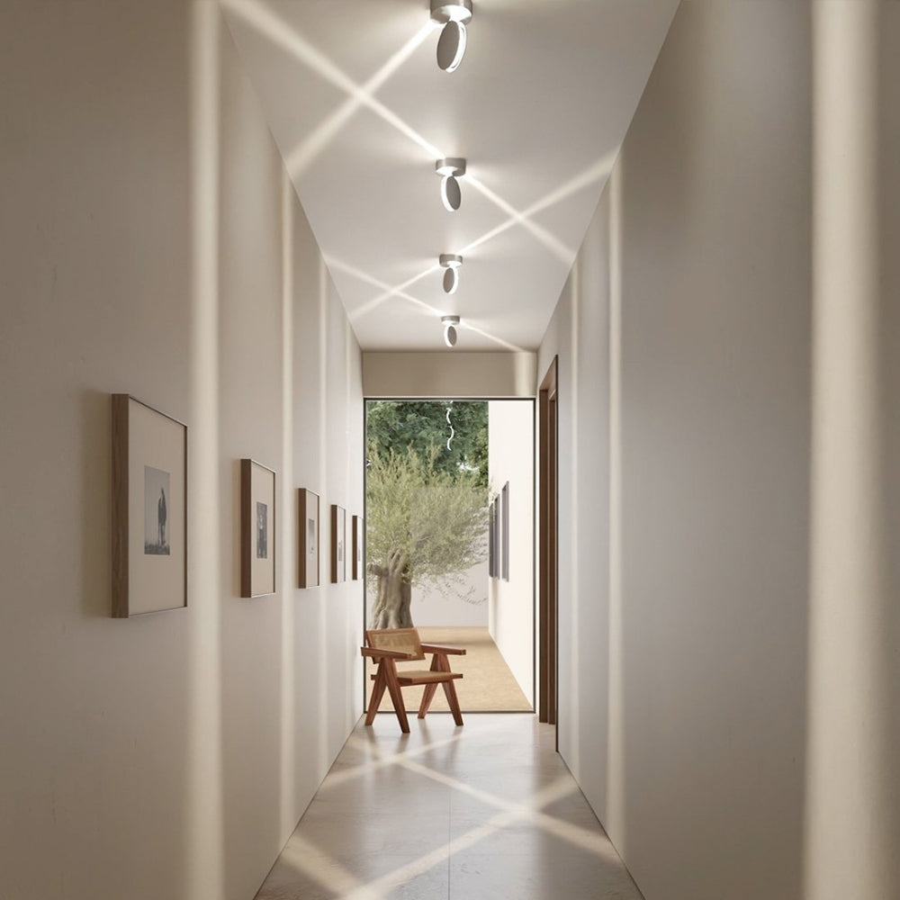 360 Degree Rotating LED Spotlight Adjustable Modern Interior Light