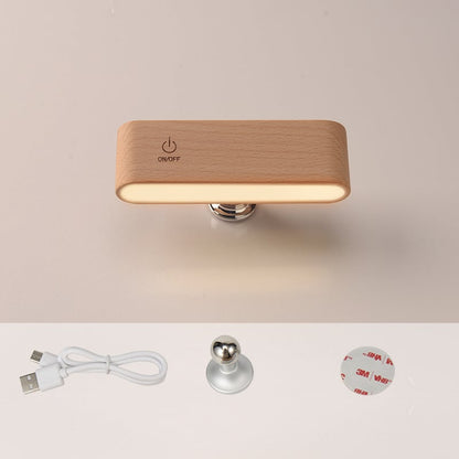 360° Rotating Magnetic Rechargeable LED Wall Light Cordless Adjustable Wall Lamp