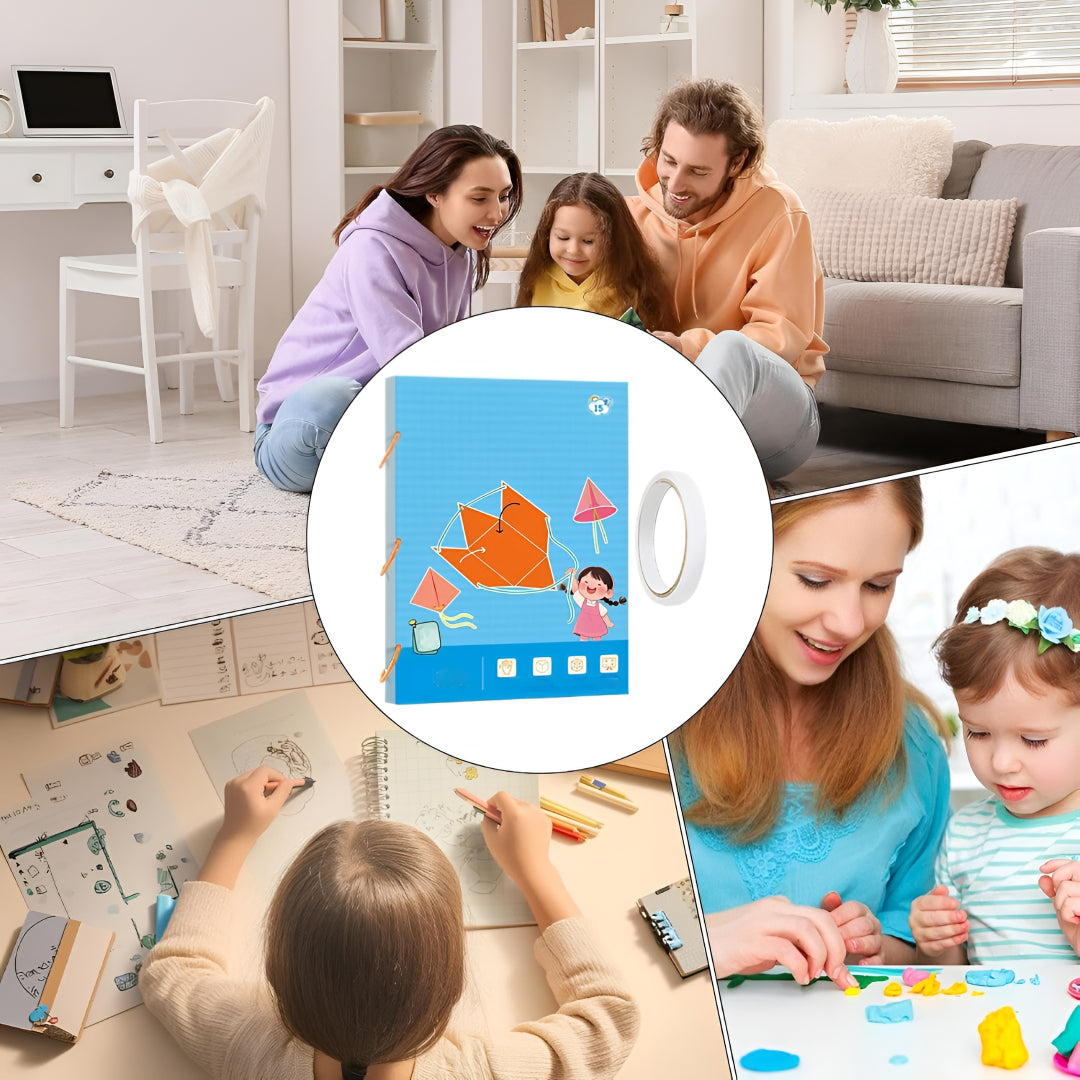 3D Geometry Shape Building Activity Kit for Kids