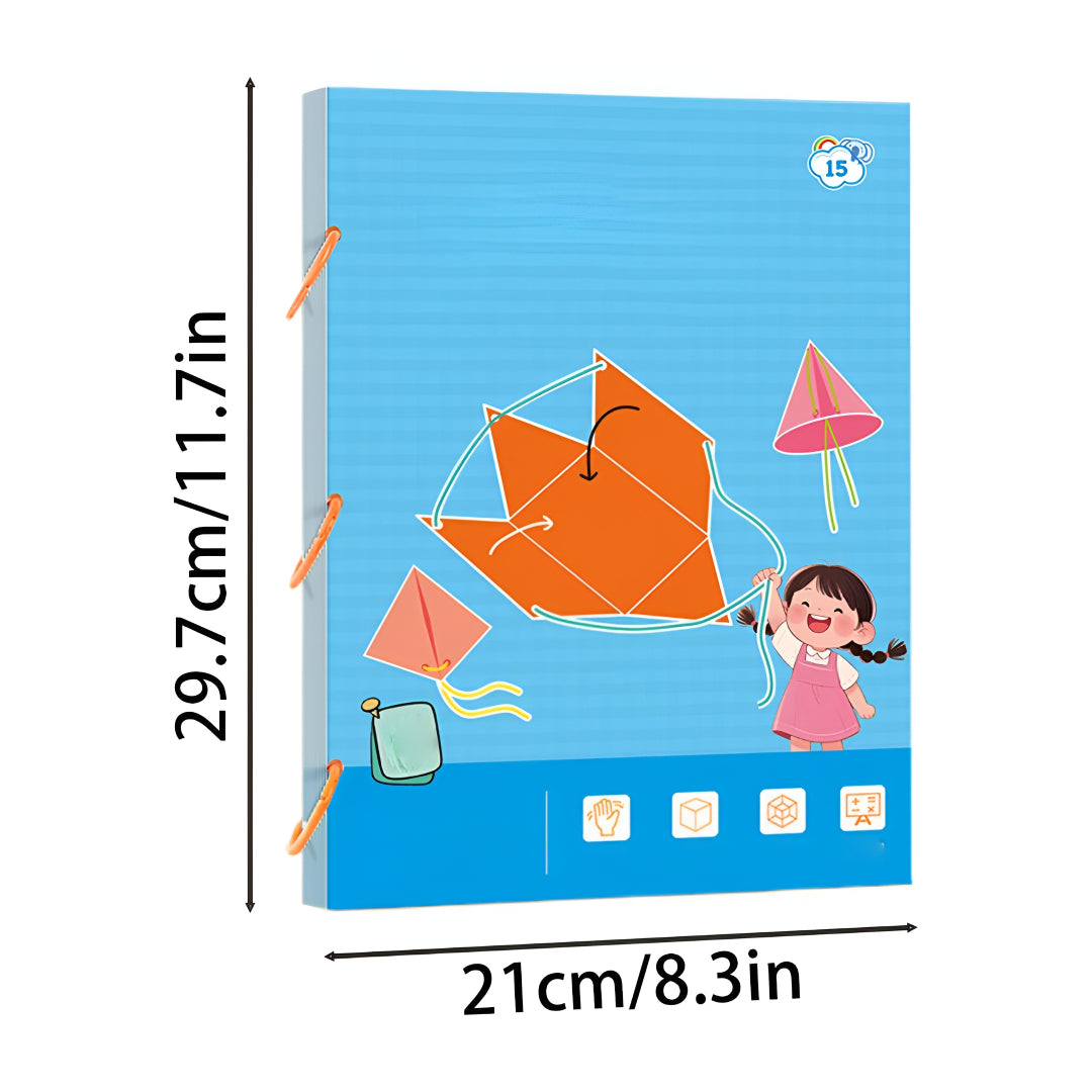 3D Geometry Shape Building Activity Kit for Kids