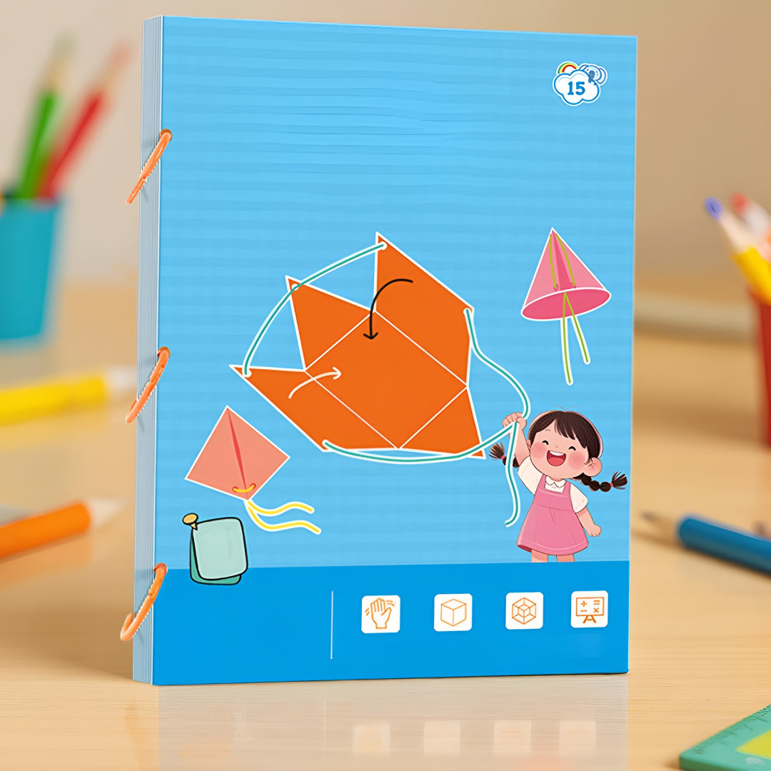 3D Geometry Shape Building Activity Kit for Kids