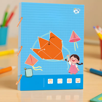 3D Geometry Shape Building Activity Kit for Kids