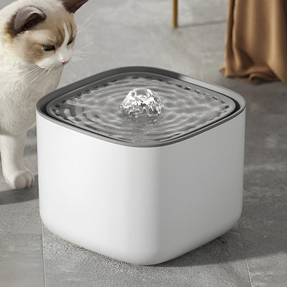 3L Automatic Pet Water Fountain with Filter and USB Power