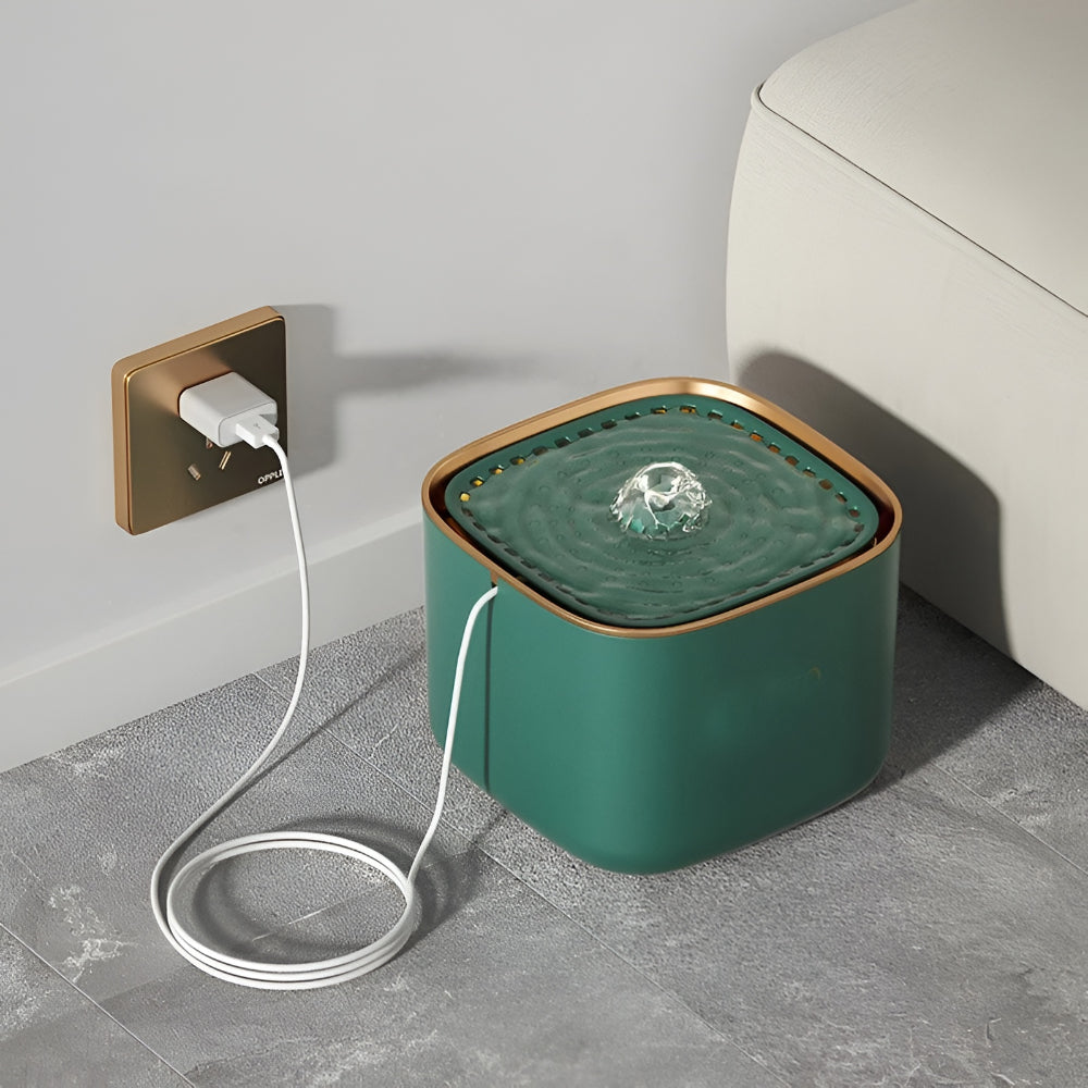 3L Automatic Pet Water Fountain with Filter and USB Power