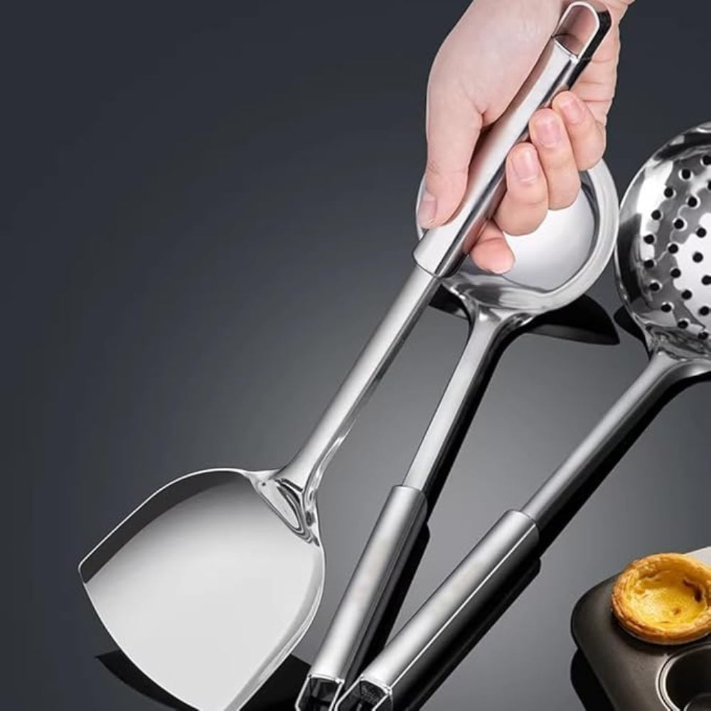 5 Piece Cooking Utensil Set Durable Kitchen Tools with Ergonomic Handles