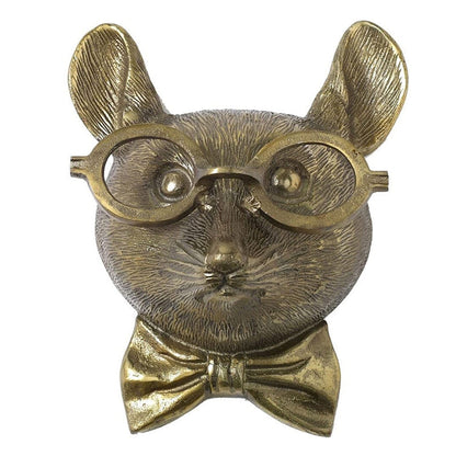 Abstract Animal Head Sculpture Resin Animal Statue Modern Home Decor Art Ornament