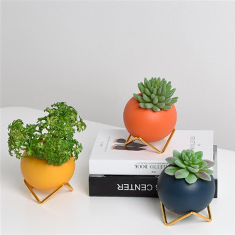 Abstract Decorative Plant Pots Modern Flower Planter Home Decor Indoor Planter