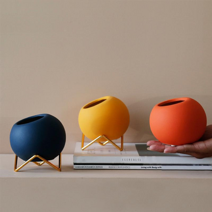Abstract Decorative Plant Pots Modern Flower Planter Home Decor Indoor Planter