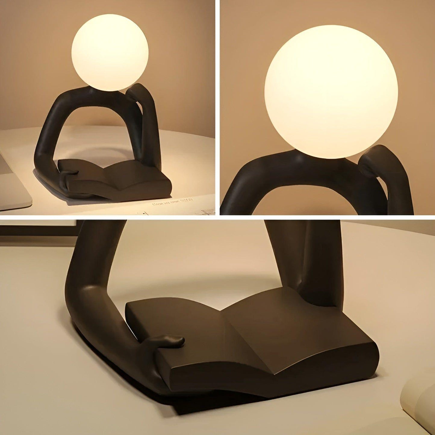 Abstract Decorative Table Lamp Modern Artistic Desk Lamp Luxury Ambient Home Lighting
