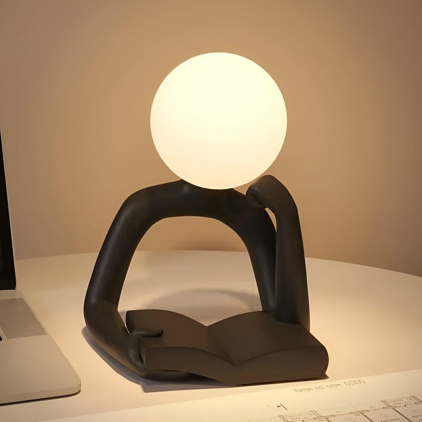 Abstract Decorative Table Lamp Modern Artistic Desk Lamp Luxury Ambient Home Lighting