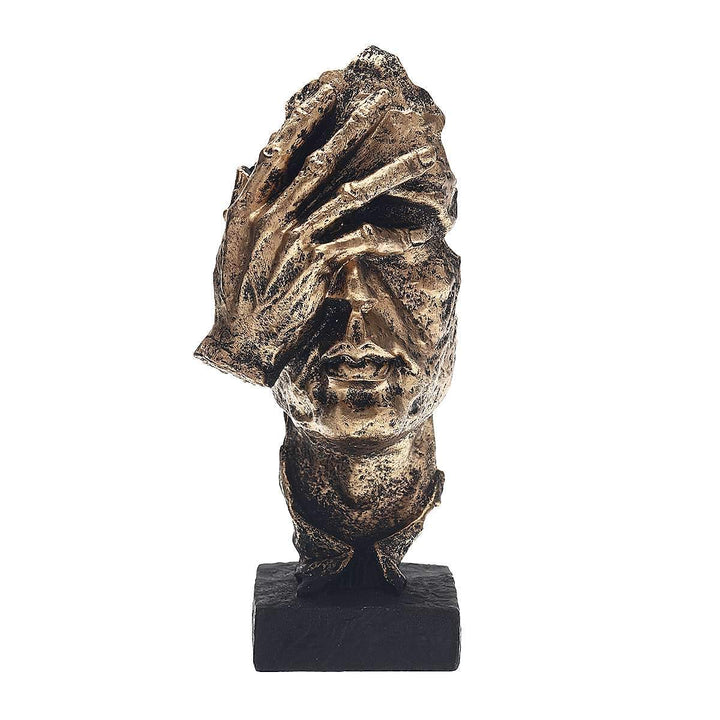 Abstract Face Art Sculpture Modern Decorative Statue for Living Room Office Home Decor