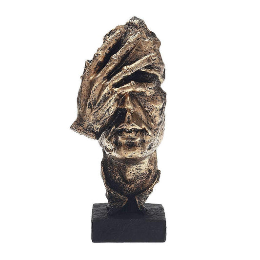 Abstract Face Art Sculpture Modern Decorative Statue for Living Room Office Home Decor