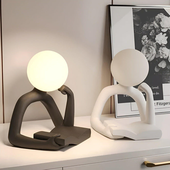 Abstract Sculpture Table Lamp Modern Artistic Desk Lamp Decorative Lighting for Living Room and Office