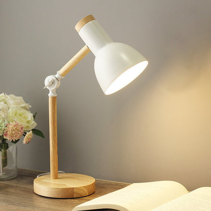 Justerbar skrivebordslampe med arm, retningsbestemt E14-lys, moderne arbejdsbelysning
