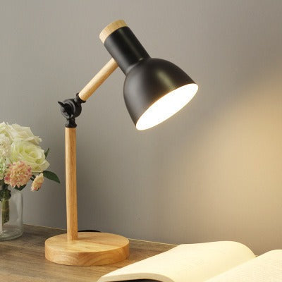 Justerbar skrivebordslampe med arm, retningsbestemt E14-lys, moderne arbejdsbelysning