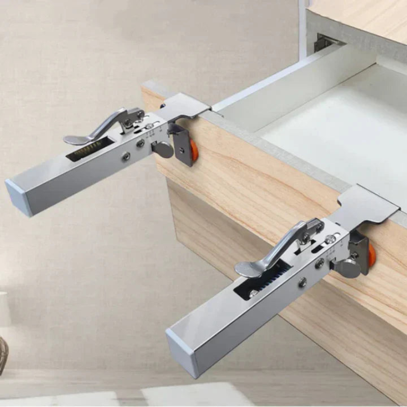 Adjustable Drawer Installation Clamp Cabinet Mounting Tool Quick Alignment Woodworking Clamp