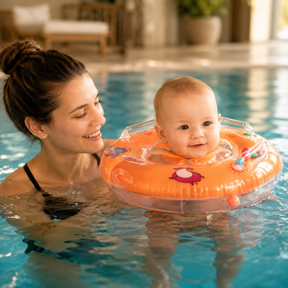 Adjustable Inflatable Baby Bath Float Ring