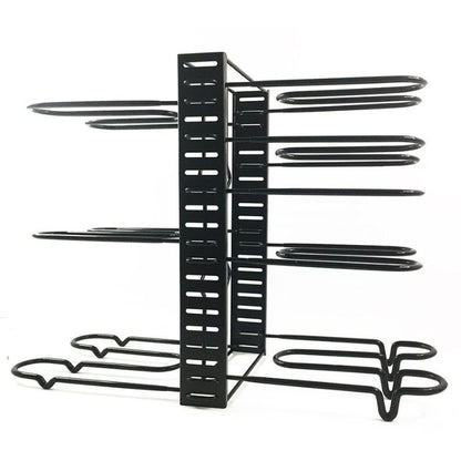 Adjustable Kitchen Pan Lid Holder Storage Rack Organizer