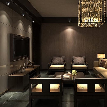 Adjustable LED Spotlight Wall Light with Remote Control 300 Degree Rotating Accent Light