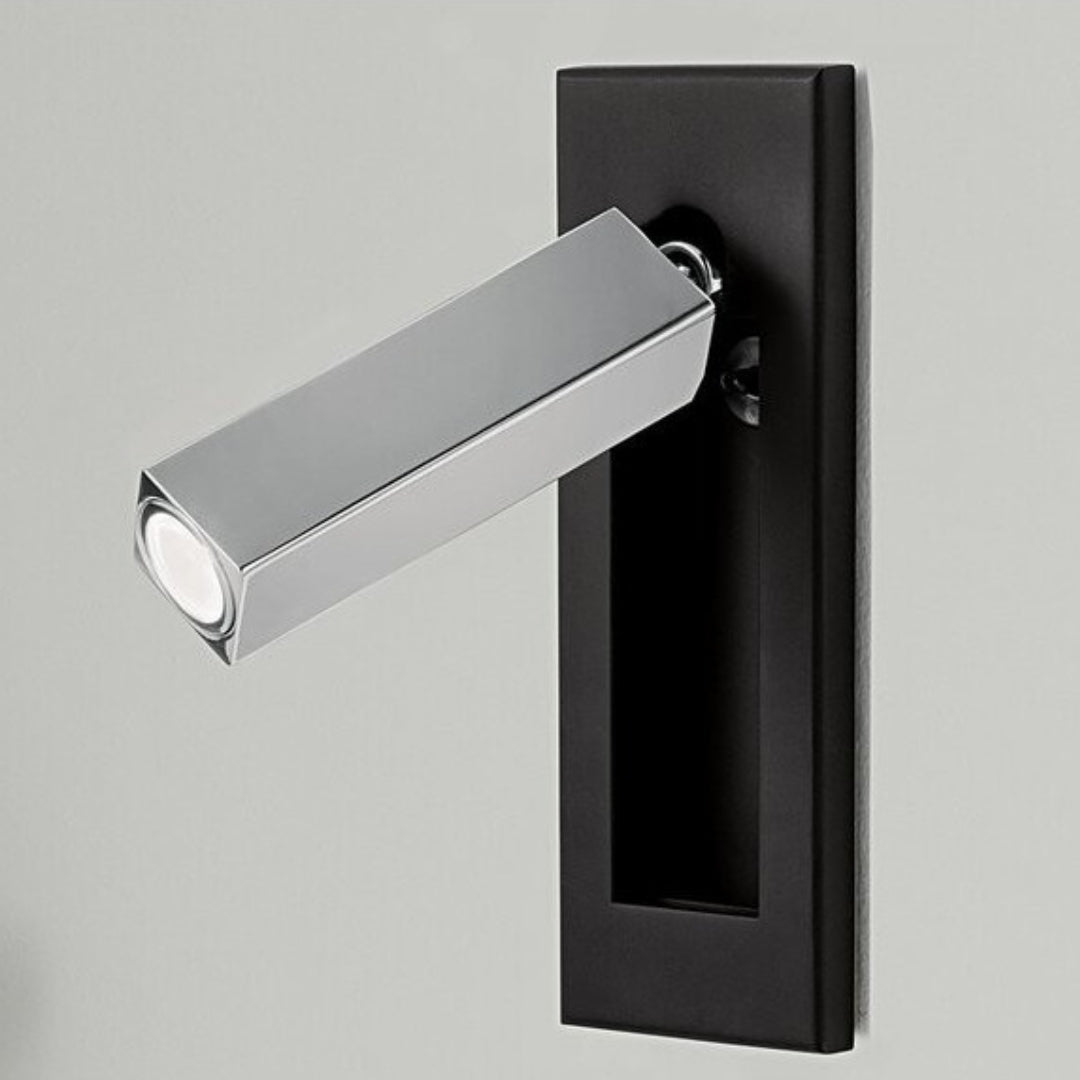Adjustable LED Wall Reading Light Modern Pull Out Bedside Wall Lamp for Bedroom