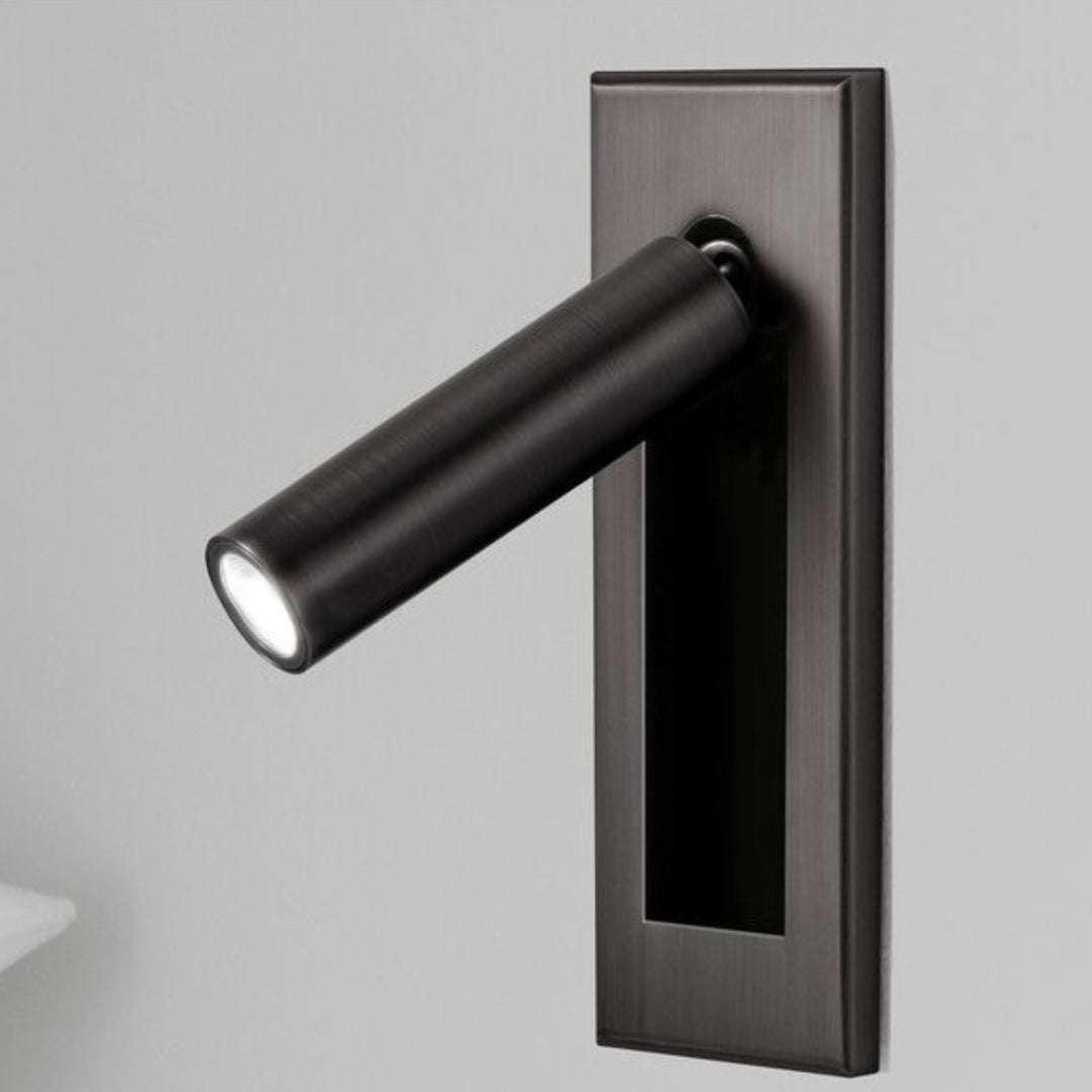 Adjustable LED Wall Reading Light Modern Pull Out Bedside Wall Lamp for Bedroom